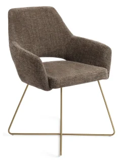 Hot Jesper Home Eetkamerstoel Yanai Cross Gold
