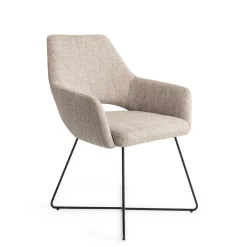 New Jesper Home Eetkamerstoel Yanai Cross Black