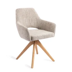 Outlet Jesper Home Eetkamerstoel Yanai Revolve Oak Natural