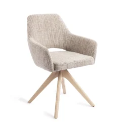 New Jesper Home Eetkamerstoel Yanai Revolve Oak Bleach