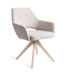 New Jesper Home Eetkamerstoel Yanai Revolve Oak Bleach