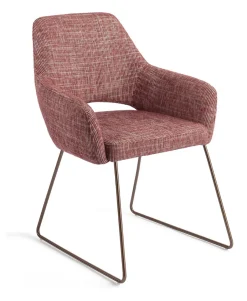 Clearance Jesper Home Eetkamerstoel Yanai Slide Rose Gold