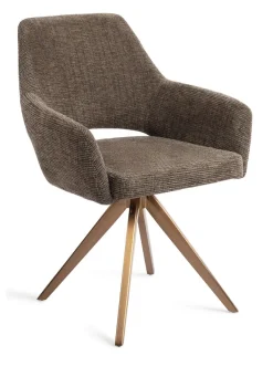 Online Jesper Home Eetkamerstoel Yanai Turn Rose Gold, Draaibaar