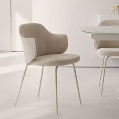 Clearance Kave Home Eetkamerstoel Yunia Beige