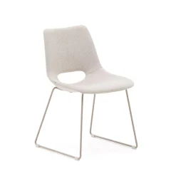 Clearance Kave Home Eetkamerstoel Zahara kleur Beige