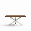 Clearance Kave Home Eettafel Argo Verouderd Eikenfineer, 160 x 90cm