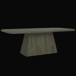 Outlet Tower Living Eettafel Asti Mangohout, kleur Olijfbruin Olijfgoud