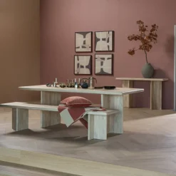 New WOOOD Eettafel Ato Mangohout Naturel