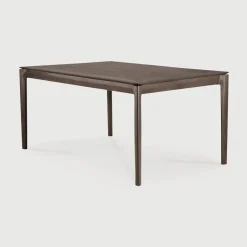 Online Ethnicraft Eettafel Bok Gevernist Eikenhout, kleur Bruin