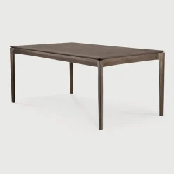 Online Ethnicraft Eettafel Bok Gevernist Eikenhout, kleur Bruin