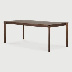 Best Ethnicraft Eettafel Bok Gevernist Teakhout, kleur Bruin