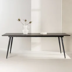 Nohr Eettafel Jolean Donker MDF, 220 x 100cm Bruin