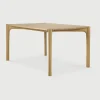 Online Ethnicraft Eettafel PI Geolied Eikenhout, kleur Naturel