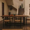 Outlet Kave Home Eettafel Sashi Teakhout, 220 x 100cm