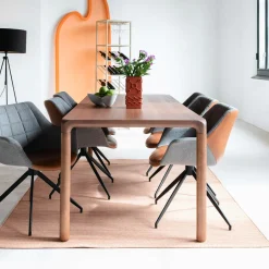 Clearance Zuiver Eettafel Storm Essenhout, kleur Bruin