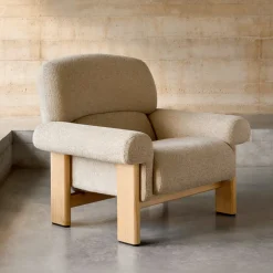 Kave Home Fauteuil Cabana Chenille, kleur Beige