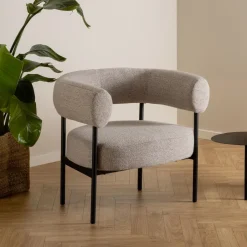 Outlet Bendt Fauteuil Jhamal kleur Beige