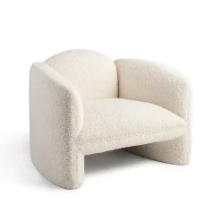 Sale Jesper Home Fauteuil Nachii Teddy Plush Wheat