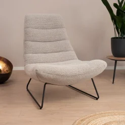 Hot Sohome Fauteuil Otis Bouclé, kleur Beige
