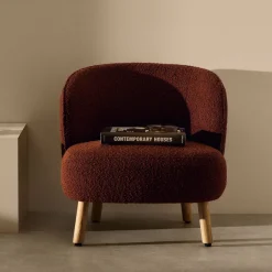 Sale Kave Home Fauteuil Ulit Bouclé
