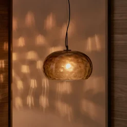 Sale Kave Home Hanglamp Balma 40cm Bruin