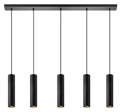 Sale LABEL51 Hanglamp Ferroli 5-lamps, kleur Zwart