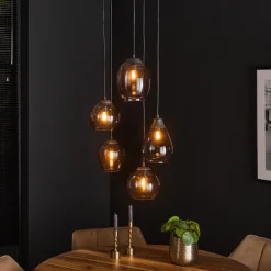 Best LifestyleFurn Hanglamp Francesco 5-lamps