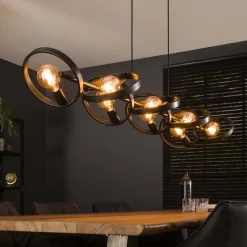 Sale LifestyleFurn Hanglamp Homer kleur Charcoal