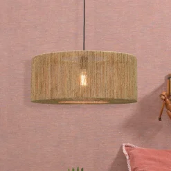 Sale GOOD&MOJO Hanglamp Iguazu Rond, Jute Naturel