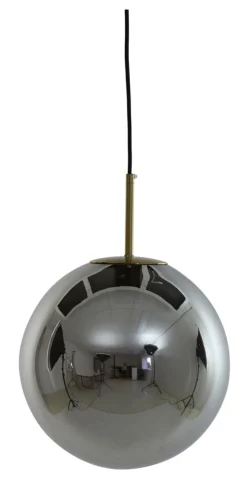 Best Light & Living Hanglamp Medina kleur Smoke Smoke grey glas