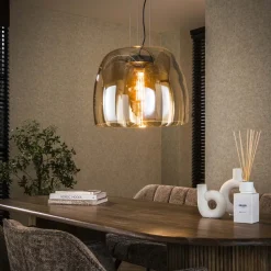 Best LifestyleFurn Hanglamp Rift Glas 48cm
