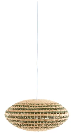 Sale Light & Living Hanglamp Tawela Rotan, 50cm Groen