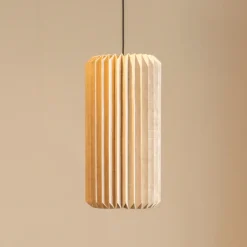Online By-Boo Hanglamp Zuki Linnen, 26cm Natuurlijk