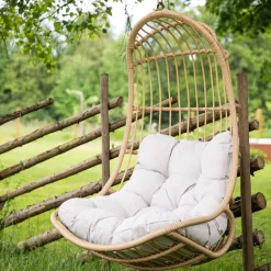 Discount Nohr Hangstoel Pattrick Rotan (excl. standaard) Naturel