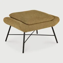 Clearance Ethnicraft Hocker Barrow Structuurstof
