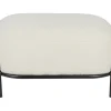 Sale ZILT Hocker Brandan Teddy, kleur Ivory