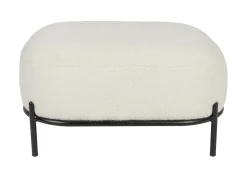Sale ZILT Hocker Brandan Teddy, kleur Ivory