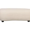 Sale ZILT Hocker Cheron Teddy, kleur Wit