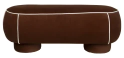 Discount ZILT Hocker Jannetta 121 x 44cm, kleur Rood