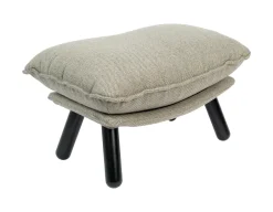 Outlet Zuiver Hocker Lazy Sack Stof, kleur Lichtgrijs