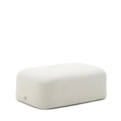 Online Kave Home Hocker Martina Structuurstof, 123 x 85cm