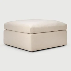 Online Ethnicraft Hocker Mellow 80 x 80cm