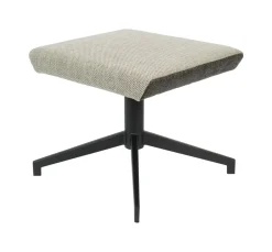 Best Zuiver Hocker Uncle Jesse Stof, kleur Grijs