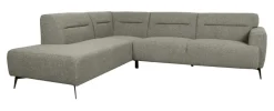 Best LABEL51 Hoekbank Bolzano Bouclé, kleur Grijs