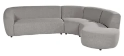Sale LABEL51 Hoekbank Florence 300cm, Bouclé, kleur Mushroom