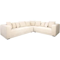 Online Richmond Interiors Hoekbank Lusso Chenille, kleur Beige
