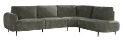 Discount LABEL51 Hoekbank Milano Elite stof, kleur Hunter