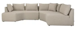 Clearance Zuiver Hoekbank Prosper kleur Cappuccino