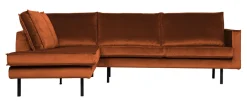 Online WOOOD Hoekbank Rodeo Links, Velvet