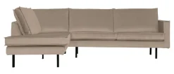 Online WOOOD Hoekbank Rodeo Links, Velvet